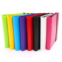 PU-Karten halter mit großer Kapazität 540 3-Ring 9 Pocket Album Custom ization Binder mit Reiß verschluss für Spielkarten