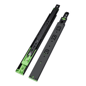 Nhà bếp ngăn kéo theo dõi trượt hướng dẫn đường sắt đồ nội thất mềm đóng Ngăn kéo trượt 45mm bóng mang ngăn kéo Runner - Product Image 4