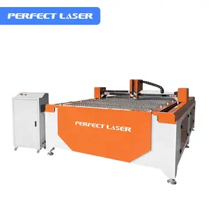 Perfekt Laser-Werbeindustrie automatisch CNC-Flamme Aluminium Kohlenstoff Milchstahl nicht-ferrous-Metall Plasmaschneider Schneidmaschine