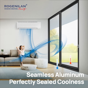 Porta Scorrevole Insonorizzata in Alluminio con Doppio Vetro Rogenilan AS2047 per Cucina e Interni - Product Image 5