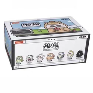 Venta al por mayor: 100% Original, Serie <span class=keywords><strong>Panda</strong></span> Chino de <span class=keywords><strong>Mr</strong></span>.Pa Animal Company Ltd., Colgantes de Vinilo y Peluche, Cajas Sorpresa, Llaveros Colgantes, 6 Unidades/Caja - Product Image 1