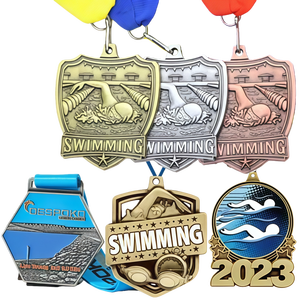 Custom Gold Plated <strong>Metal</strong> Corporate Reward Gift <strong>Medals</strong> Sports-Themed Casting Die Cutting Printing Techniques Round - Product Image 3