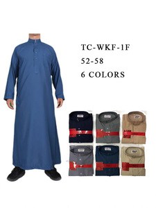 CCY Venta al por Mayor de Ropa Tradicional Étnica Estilo Marroquí, Thawb Estilo Qatarí, Ropa de Poliéster, Fabricante en Línea, Shapers - Product Image 2