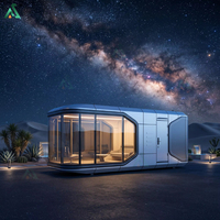 Nouvelle Arrivée Maison Conteneur Moderne Préfabriquée Mini Maison Mobile Cabine Tendance Mini Hôtel Pod Capsule Spatiale