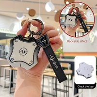 Étui de clé de voiture en alliage de zinc résistant aux rayures DongFeng AEOLUS Yipai Fengon Nammi 06 Porte-clés Accessoires GSAISI