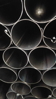 Tuyau en acier au carbone sans soudure laminé à chaud ASTM A106 Gr.B pour le transport de gaz pétrolier, tuyau rond sans soudure, fourni par l'usine