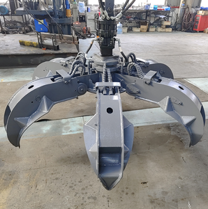 <span class=keywords><strong>10T</strong></span> Eastmach القمامة والخردة انتزاع حار بيع شاحنة رافعة قشر البرتقال تصارع للحفارة - Product Image 4