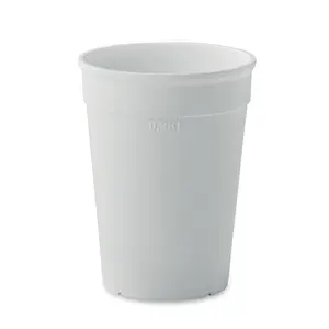 Tazza riutilizzabile AWAYCUP in PP, merchandising sostenibile - Product Image 4