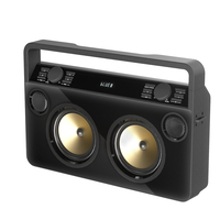 Enceinte portable rétro 60W, machine de karaoké sans fil, système audio stéréo TWS avec écran LED pour fêtes en extérieur