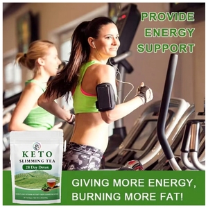 Té Herbal Keto de 28 Días para Desintoxicación y Adelgazamiento con Flores para Adultos, en Caja - Product Image 4