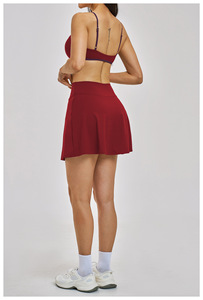Vêtements de sport personnalisés Yoke Activewear, ensemble de sport 2 pièces pour femme, tenue de yoga, vêtements de tennis - Product Image 4