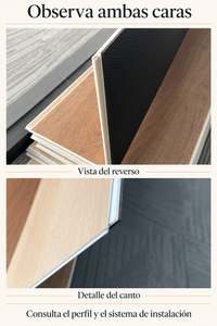 Piso Vinílico SPC Tono Claro con Diseño Tipo Madera, Sistema de Click y Manta IXPE Integrada para Proyectos de Interior - Product Image 6