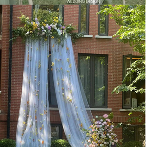 <span class=keywords><strong>ผ้า</strong></span><span class=keywords><strong>ม่าน</strong></span>โปร่งโรแมนติกสำหรับ<span class=keywords><strong>หลัง</strong></span>เก้าอี้แต่งงาน<span class=keywords><strong>ผ้า</strong></span><span class=keywords><strong>ม่าน</strong></span>ตาข่ายออร์แกนซ่าหลากสีพร้อมให้เลือก - Product Image 2