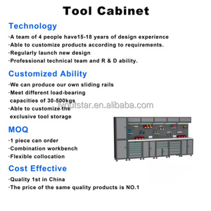 Công cụ kim loại phần Tủ hộp công cụ với tủ công cụ - Product Image 2