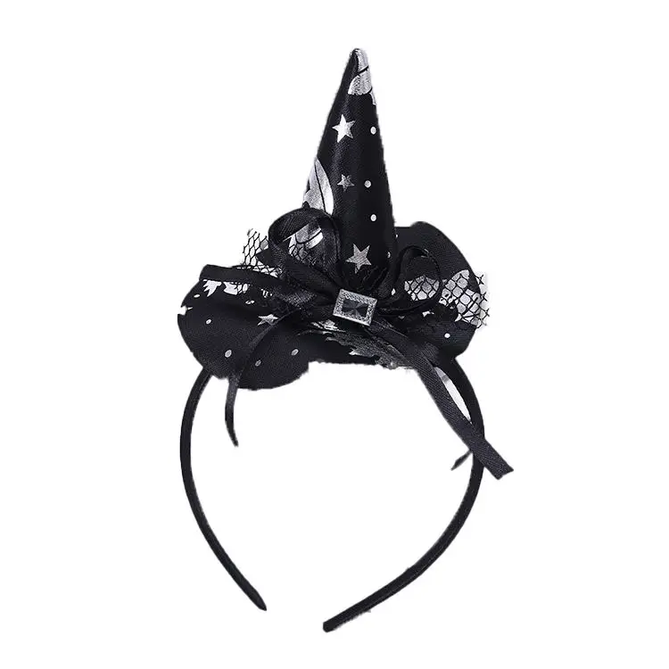 Bandeau d'halloween araignée sorcière chapeau tête bandeau de cheveux accessoire fête Cosplay <span class=keywords><strong>Costume</strong></span> faveurs fournitures
