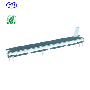Yuwah โพเทนชิโอมิเตอร์แบบสไลด์10พิน10K ขนาด60มม. 10K สำหรับ SC6082GH RA6046F และเสียง - Product Image 2
