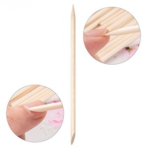 100 Piezas de Palitos de Madera de Naranjo de Doble Extremo, Empujador y Removedor de Cutículas, Herramientas de Manicura y Pedicura - Product Image 6