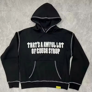 Topkwaliteit 100% katoenen pullover hoodies sweatshirts streetwear heren kleding DAT is een GEWELDIGE hoeveelheid hoestsiroop hoodie voor heren - Product Image 6