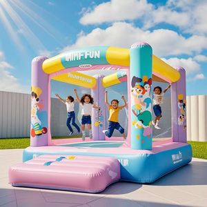 Château gonflable intérieur et extérieur, jeux de saut pour enfants, château gonflable de qualité commerciale pour équipement de fête - Product Image 6