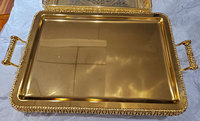 Luxe Opslag Notenplaat Bruiloft Geschenkblad Decoratie Gouden Dienblad Fruit Serveerschaal