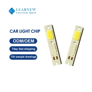 Nuevo 9V led faro c6 24W 2700-6500K 110lm/w h4 c6 led chip para convertir la luz de la lámpara