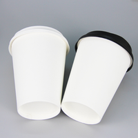 7oz en gros de haute qualité de qualité alimentaire jetable à emporter café gobelets en papier pour thé boisson chaude avec couvercles