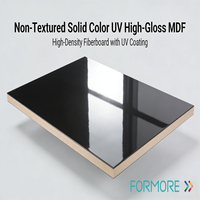 Panneau MDF UV FORMORE 1220*2440*18mm pour meubles de design moderne