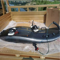 Planche de surf électrique en fibre de carbone personnalisée - Planche de sports nautiques motorisée puissante à grande vitesse avec batterie rechargeable
