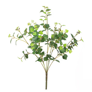 Hojas de Begonia Artificiales, Flor de Seda de Alta Simulación, Decoración de Interiores para el Hogar, Vegetación de Escritorio - Product Image 1