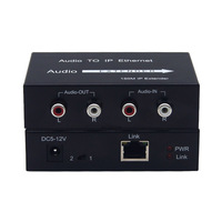 Convertisseur RCA bidirectionnel à 2 canaux sur Cat5e/6 jusqu'à 150m RCA Audio Extender