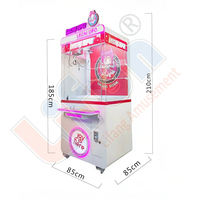Lifun En gros Machine à pincettes UFO de grande taille avec cabinet métallique de haute qualité, personnalisable, pour attraper des prix et des bonbons, pour kiosque de centre commercial