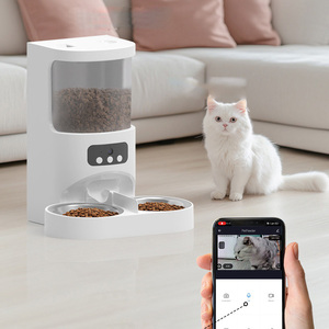Nouvelle mangeoire automatique intelligente <span class=keywords><strong>pour</strong></span> animaux de compagnie avec WiFi, programmable et à dosage quantifié - Product Image 5