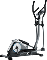 Elliptique magnétique TOPFIT Factory avec volant d'inertie de 3 kg et 8 niveaux de résistance – Appareil de fitness à domicile