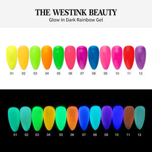 Private Label Glow in Dark Neon Color <strong>Gel</strong> Flash Disco <strong>Gel</strong> Nail Polish Semi Permanent <strong>UV</strong> <strong>Gel</strong> - Product Image 5
