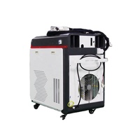 Machine de soudage laser 3-en-1 1000W 1500W 2000W 3000W, machine de nettoyage laser à fibre pour la dégraissage et l'élimination de la rouille des métaux, machine de soudage 316