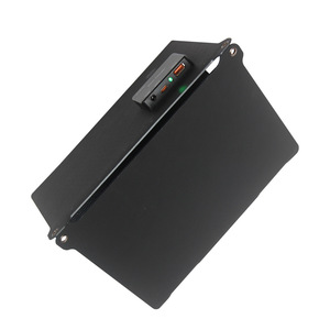 Masuyoshi Mitsu <b>Foldable</b> <b>Solar</b> <b>Panel</b> 30W 12V/5V Outdoor Portable Charger Black 585x260mm - Product Image 4