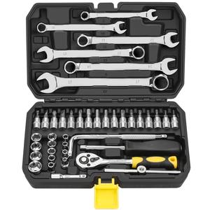 Toàn Diện 42 Miếng Tự Động Sử<span class=keywords><strong>a</strong></span> Chữ<span class=keywords><strong>a</strong></span> Thiết Lập Mở Cờ Lê Bow Uốn Cong Rod Phần Cứng Hộp Công Cụ - Product Image 1