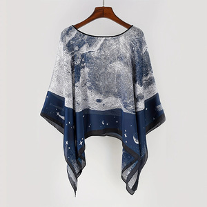 En gros, Foulards en soie d'imitation, <span class=keywords><strong>Étole</strong></span>s pour femmes, Foulards hijab en mousseline de soie, Foulards imprimés de marque de <span class=keywords><strong>luxe</strong></span> tendance - Product Image 6