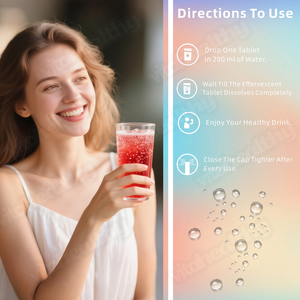 Tabletas Efervescentes <span class=keywords><strong>de</strong></span> <span class=keywords><strong>Vitamina</strong></span> C Natural OEM/ODM, Sabor a Frutas Variadas, Suplemento Vitamínico, Promueve la Inmunidad, <span class=keywords><strong>Vitamina</strong></span> C - Product Image 6