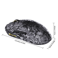 Mouse Nirkabel Attack Shark RS3 Ultra Carbon Fiber Wireless PAW3955MAX Gaming Tri-Mode Dual 8K Nordic 54L15 MCU 52.000 DPI