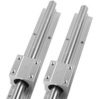 Rail de guidage linéaire haute précision SBR16 SBR20, blocs de glissière à billes SBR16UU SBR20UU, unité de roulement linéaire à axe en aluminium CNC