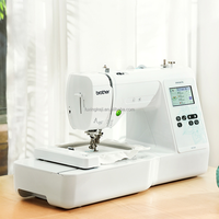 Machine à broder Brother M330E, écran tactile LCD, machine à coudre portable informatisée pour la maison avec enfile-aiguille automatique
