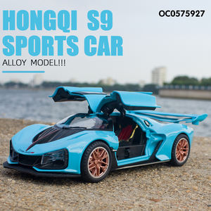 Coche de carreras de juguete con función de pulverización, escala 1:24 - Product Image 2