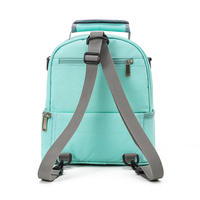 Bouteilles de lait maternel en nylon sac isotherme sac à dos avec compartiment isotherme pour les pique-niques et le stockage des accessoires de tire-lait