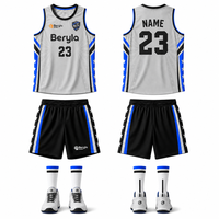 Conjunto de Uniforme de Baloncesto Personalizado al por Mayor, Transpirable, de Malla, Unisex, Tallas Grandes, Sin Mangas, con Impresión por Transferencia de Calor, de Secado Rápido, para Equipo