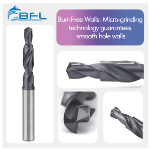 BFL คาร์ไบด์<span class=keywords><strong>โคบอลต์</strong></span>เจาะบิตเครื่องมือ 2 ขลุ่ยคาร์ไบด์เจาะบิตขั้นตอนเจาะ - Product Image 4