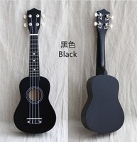 Kids 21-Inch Kids Ukulele Nylon Strings Full Wooden Barrel Body Musical Instrument