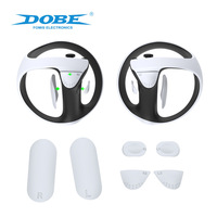 Coque de remplacement en silicone antidérapant pour PS5 PSVR2, étui de protection en caoutchouc, pièces de réparation TP5-2512