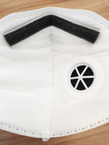 Masker Wajah lipat datar <span class=keywords><strong>N95</strong></span>, Respirator pelindung pribadi Model 8865 disetujui NIOSH dengan katup - Product Image 3