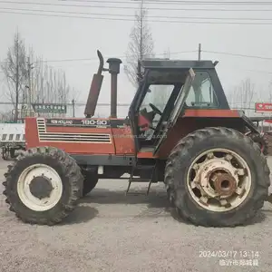Tractor usado Fiat Agri 180hp 4 ruedas motrices modelo 180-90 tractor agrícola para gran oferta